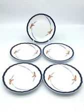 Koransha  Orchid Lace Bread plate 5 pieces set Japanese tableware Made in Japan