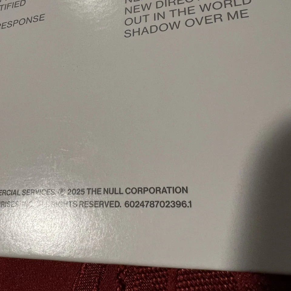 Nine Inch Nails – Tron: Ares (Soundtrack) - White 2 x LP Vinyl Records 12" - NEW - Image 3 of 4