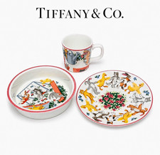 Tiffany Co. Tiffany Playground 3-Piece Collectable Dish Set