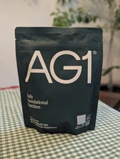 AG1 Athletic Greens PowderPouch 12.7oz 360g 30 Day Supply 01/26