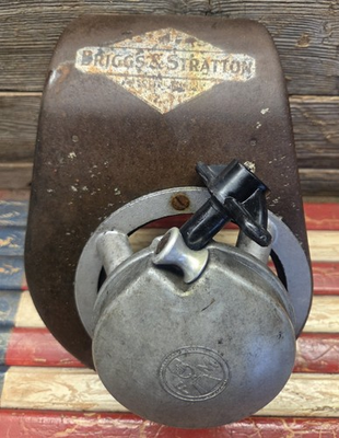 #ad Antique Vtg. Briggs And Stratton 6S Engine Shroud With Fairbanks Morse Recoil. $45.00