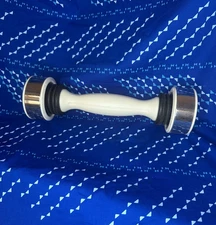 Shake Weight 2.5 Pound Silver White Dumbbell Fitness Home Workout