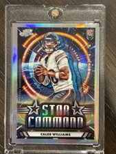 Topps Cosmic Chrome Star Command Rookie Insert Caleb Williams SC-5 Bears 2024