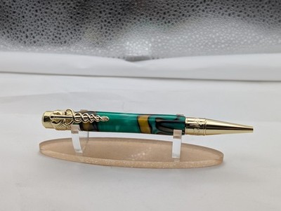 Handmade Medical Resin Twist Pen With A Display Box.