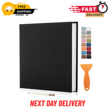 Large Photo Album Self Adhesive Scrapbook Album for 4 6 5 7 8 10 Pictures DIY Ma