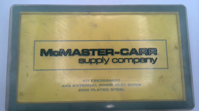 MCMASTER-CARR 92389A601 EXTERNAL RING ASSORTMENT