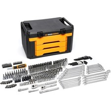GEARWRENCH Mechanics Tool Set in 3 Drawer Sto...