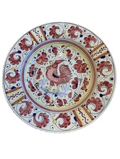 Ravello Red Rooster Bowl 9.5 Inches