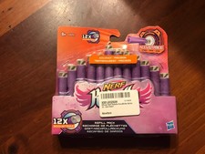 New Nerf Rebelle Accustrike Dart Refill Pack of 12 Darts for Bow