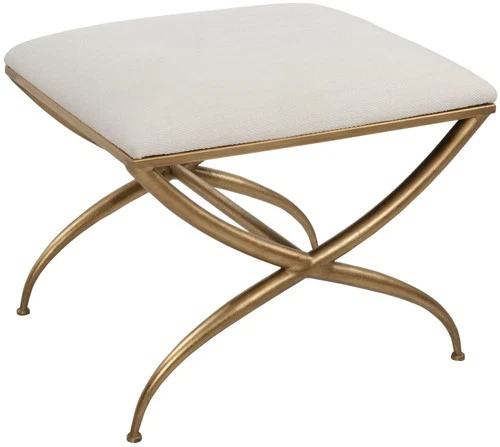 Uttermost 2396-CROSSING-BENCH-SMALL Crossing 23-1/2"W Gold Framed - Picture 11 of 12