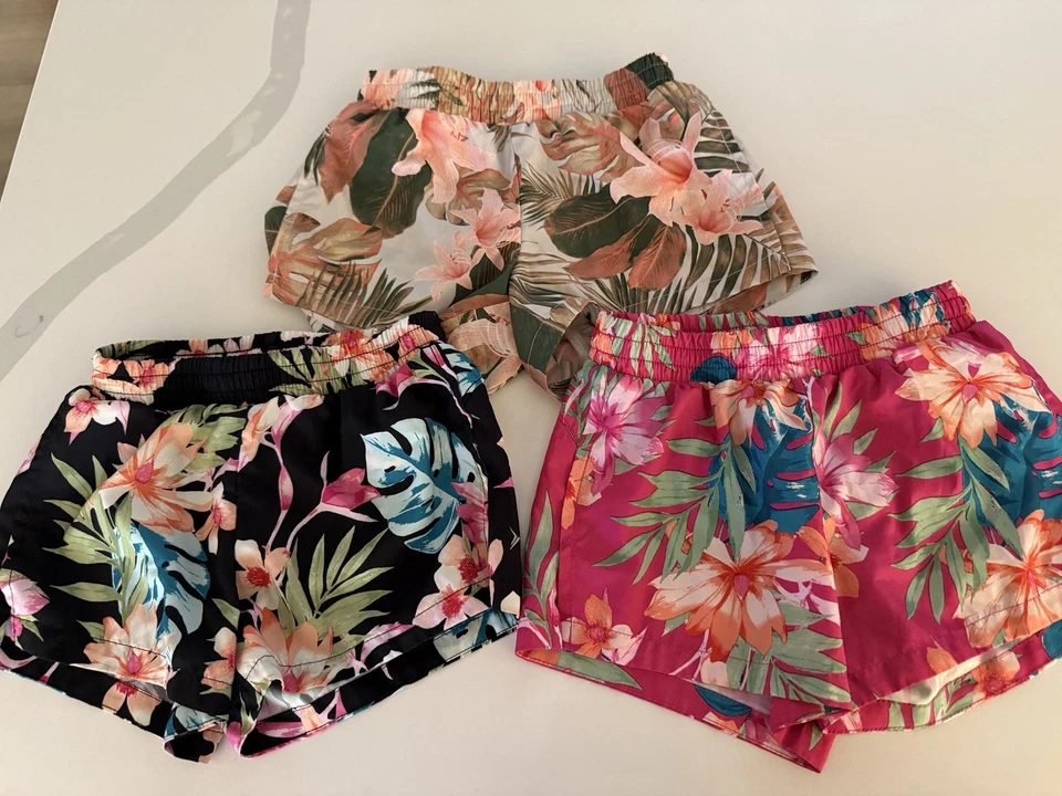 Lote Pantalones Cortos Niñas Talla 7/8 Antiguo Azul Marino, Gato y Jack Foto 3 de 4