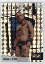 2022 Upper Deck Allure AEW White Diamond 48/50 Malakai Black #56 1a25
