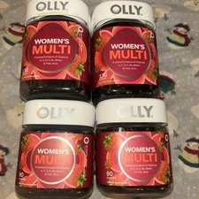 4 NIP Olly The Perfect Women's Multivitamin Gummies - 130/ 90 Count READ