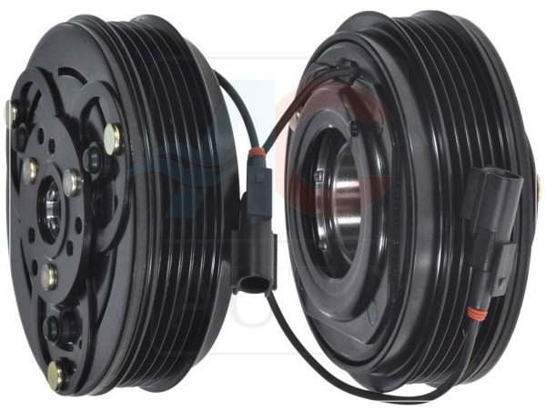 Fits AC AUTO AC-06ZX07 COMPLETE CLUTCH COMPRESSOR A/C VOLVO,ZEXEL,DCS ⭐UK Stock⭐