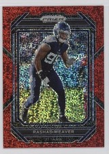2022 Panini Prizm Red Sparkle Prizm Rashad Weaver #286 1s8f