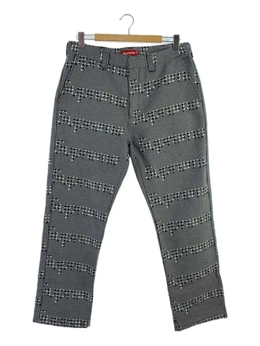 Pantalon droit Supreme blanc 34 occasion