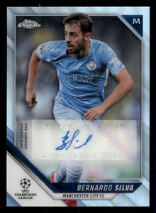 2021-22 Topps Chrome UEFA Champions League AUTO #CASI Bernardo Silva