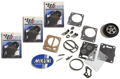 Genuine Mikuni Triple Carb Carburetor Rebuild Kit Yamaha GP GPR XL XLT 1200 - Picture 1 of 2