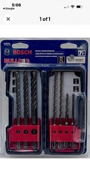 Bosch HCK001 7-Piece SDS-plus Rotary Hammer Drill Bit Set
