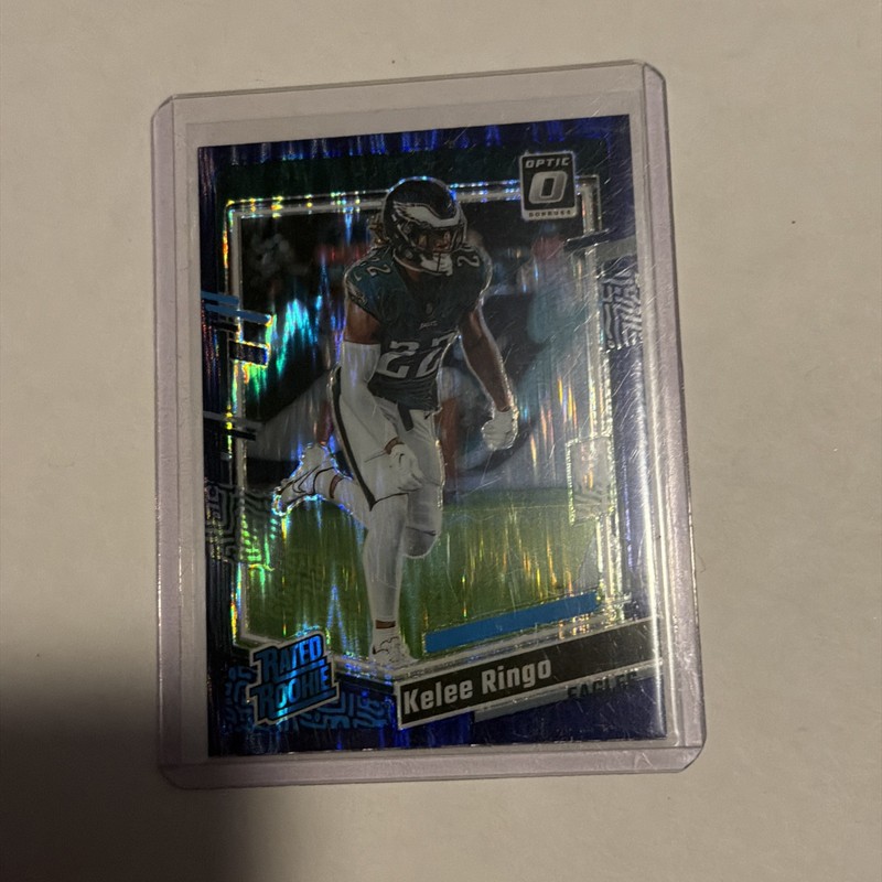 2023 Panini Donruss Optic Kelee Ringo Purple Shock Prizm Rookie RC #282