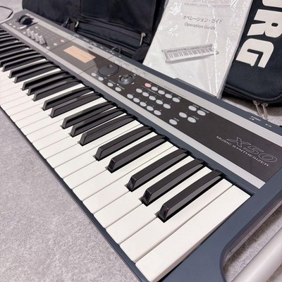 Korg X50 61-Key Synthesizer with Case - Some Keys Not Working / Needs Repair