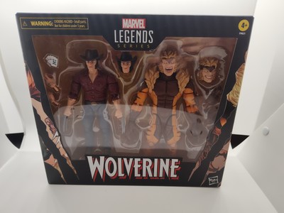 Hasbro Marvel Legends 50 Years Logan vs Sabretooth. New, Un-opened.