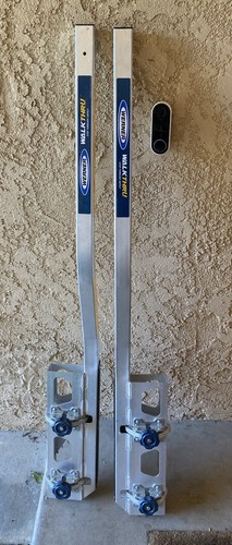 Werner - Aluminum Extension Ladder Walk Thru - Safety Rail
