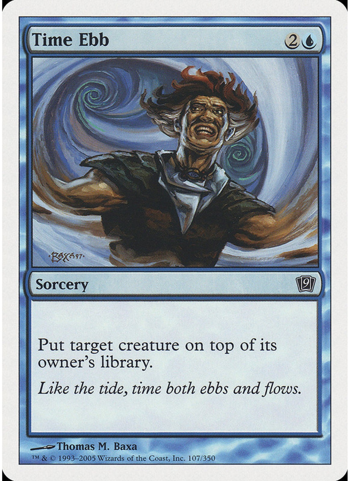 Time Ebb #107 9th Edition NM