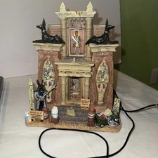 Lemax CURSED Tomb Spooky Town Halloween Village Egyptian Mummies