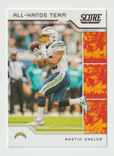2020 Score Football All Hands Team #14 Austin Ekeler - Los Angeles Chargers