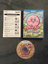 Kirby and the Rainbow Curse (Nintendo Wii U, 2015) CIB Tested