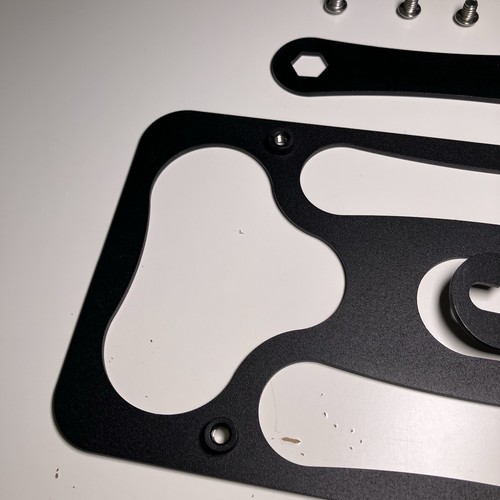 CravenSpeed Platypus Front License Plate Mount Porsche 911 (991) 2012-2016 Open - Foto 7 di 17