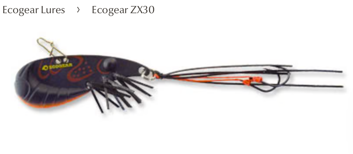 ECOGEAR ZX30 #416 Series JDM Metal Vibe Blades Jigging Spoon | eBay