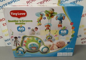 Tiny Love Jungle Baby Soothe N Groove Mobile Crib Hanging Toy W