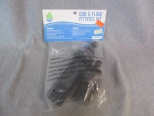 BOTANICARE EBB AND FLOW FITTINGS KIT BLACK