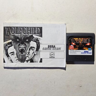 Wolfchild - SEGA Game Gear  MODUL+HANDBUCH+Originalhülle siehe Foto***Keine OVP!