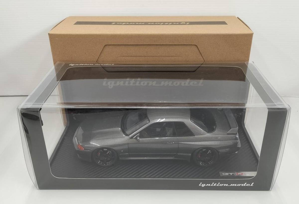 1/18 Ignition Model Nismo Bnr32 CRS Gray w/ Box From Japan Model Car Minicar