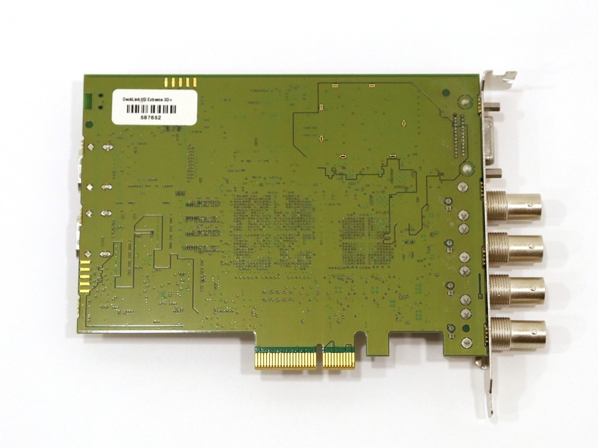Blackmagic Design Decklink HD Extreme 3D+ Card BMDPCB140A1 w