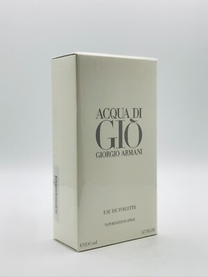 Acqua Di Gio By Giorgio Armani EDT Spray oz 200 ml New Sealed Box