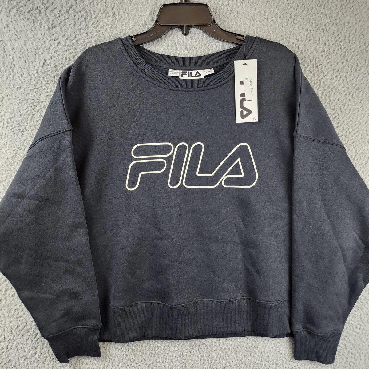 Fila crew neck sales sweatshirt