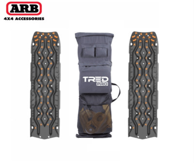 ARB TRED Pro Monument Grey/Orange Heavy Duty Recovery Boards w/ Carry Bag 4X4