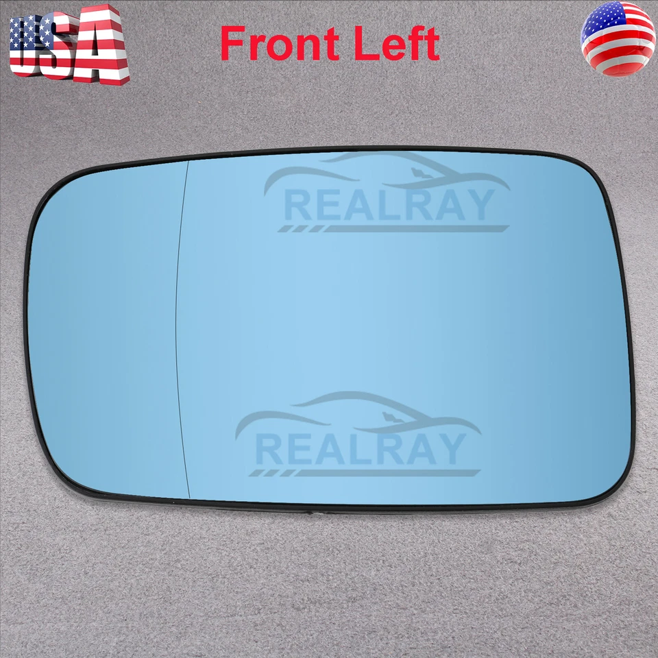 Espejo de vidrio térmico con placa de respaldo para BMW 323Ci 325Ci 328Ci 330Ci 745i 745Li Foto 4 de 4