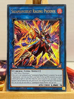 Grand Salamander Rage Phoenix LD10-EN005 Ultra Rare English NM YUGIOH