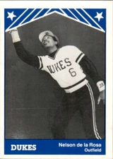 1983 Alexandria Dukes TCMA #23 Nelson De Los Rosa Dominican Republic DR Card