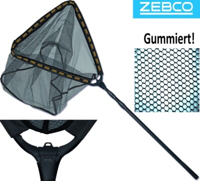 Zebco Tele Rubber Net / Anglerkescher gummiert!