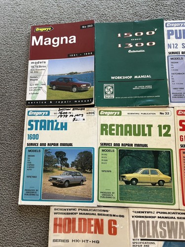 Service manuals Automotive Gregory’s & Scientific Publications Series bundle - Picture 6 of 10