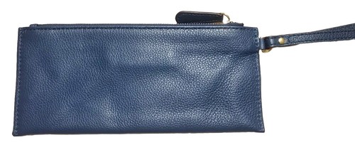 Michael Kors Women's Wrislet Wallet -slim navy Blue 8.5x3.5" NWOT - Picture 4 of 6