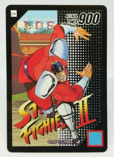 24 cartes de jeu capcom VEGA Super BarCode Wars SUPER Street Fighterii JAPON - Photo 1 sur 12