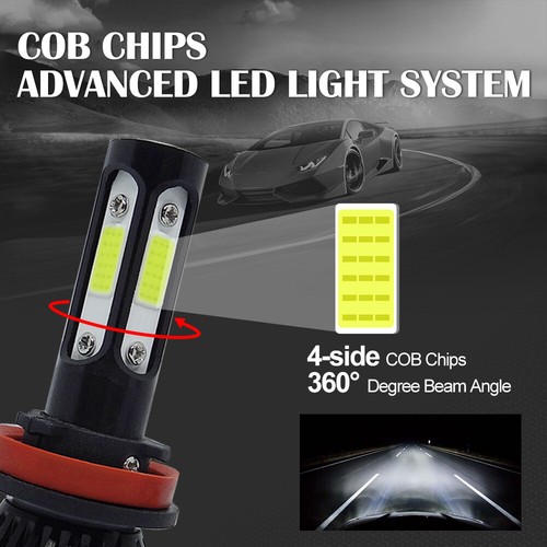 For Chevy Colorado 2015 -2018 2019 Custom 4-Sided 6000K COB LED Headlight Bulbs - 第 7/12 張圖片