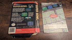 Tecmo Super Bowl (Nintendo Entertainment System, 1991) NES Box & Manual Only